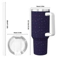 thumbnail image 4 of Logiee Mathematical Symbols Print 40OZ Ice Bully Cup with Handle and Straw, Double Wall Stainless Steel Tumbler,Travel Coffee Cup with Lid, Summer Insulation and Cooling Cup, 4 of 8