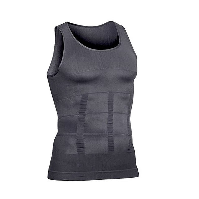 Chaleco moldeador de cuerpo para hombres Corsé delgado para barriga cervecera Ropa interior ajustada para el abdomen