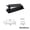 Black H 6x40mm, variant on 10 Pcs Charger Cable Organizer USB Winder Desktop Tidy Clips Management Wire Holder for Mouse Headphone Desk Cord Accessories
