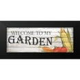 thumbnail image 2 of Kimberly, Allen 24x12 Black Modern Framed Museum Art Print Titled - Veggie Garden, 2 of 5