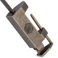 thumbnail image 3 of Candado Vintage Estilo Retro Antiguo Llave de Bloqueo Chino ANGGREK Color Bronce Tamaño Pequeño, 3 of 8