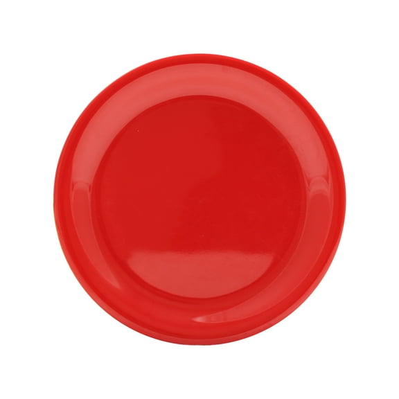 Excellante Color Pure Red Melamine Dinnerware Collection 9 Inch Narrow Rim Round Plate, Comes in Dozen