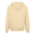 thumbnail image 6 of Women's Street Hooded Zipper Coat Casual Long Sleeve Warm Outerwear Jacket for Everyday Comfort, 6 of 6