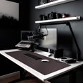 thumbnail image 2 of Cacoy 120x40cm Leather Extended Mouse Pad Long Desk Blotter Pad (Brown), 2 of 5