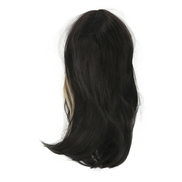 Peluca larga y recta para mujer, peluca sintética larga y recta con flequillo Peluca larga y recta para resaltar Eleva tu experiencia