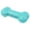Blue, variant on Pet Life ® 'Denta-Bone' TPR Treat Dispensing and Dental Cleaning Durable Dog Toy