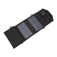 thumbnail image 4 of Panel solar, cargador solar plegable de 12 W, cargador solar plegable, suministros de carga solar, máxima confiabilidad, 4 of 14