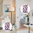 thumbnail image 4 of Yayeee Blank Wall Plate Cover 1-Gang 4.5"x2.7" Home Unused Decorative Outlet, Pink and Purple Plaid Pattern, 4 of 7