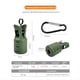thumbnail image 5 of Kit de 9 Protectores de Cebo para Calamar, Anzuelos para Pulpo, Calamar, Sepia, Paraguas, Señuelo, Tapa con Mosquetón, Aparejos de Pesca, 5 of 5