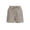 Beige, variant on Bxsruta Women's Cotton Striped Drawstring Shorts High Waist Wide Leg Casual Summer Lounge Shorts with Pockets