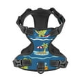 thumbnail image 4 of Picia Dinosaur on the Beach Vacation No-Pull Dog Harness Reflective Front Clip Vest with Handle,Step-in Air Dog Harness,Adjustable 2 Metal Rings 4 Buckles,Easy to Put on & Take Off X-Large, 4 of 9