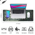 thumbnail image 5 of Halloween Pumpkin Mouse Pad,Rectangle Big Desk Mat NonSlip Rubber Base for Desk Gaming Laptop Mouse Mats for Gaming Wireless Mouse (31.5x11.8in), 5 of 7
