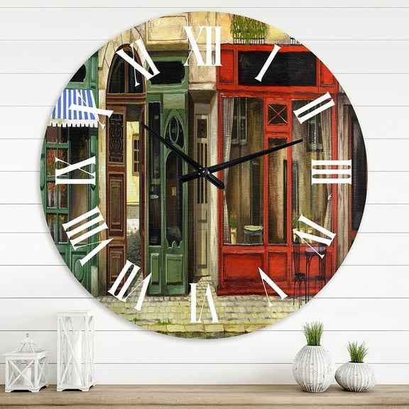 Designart 1" Quartz French/Country Wall Clock
