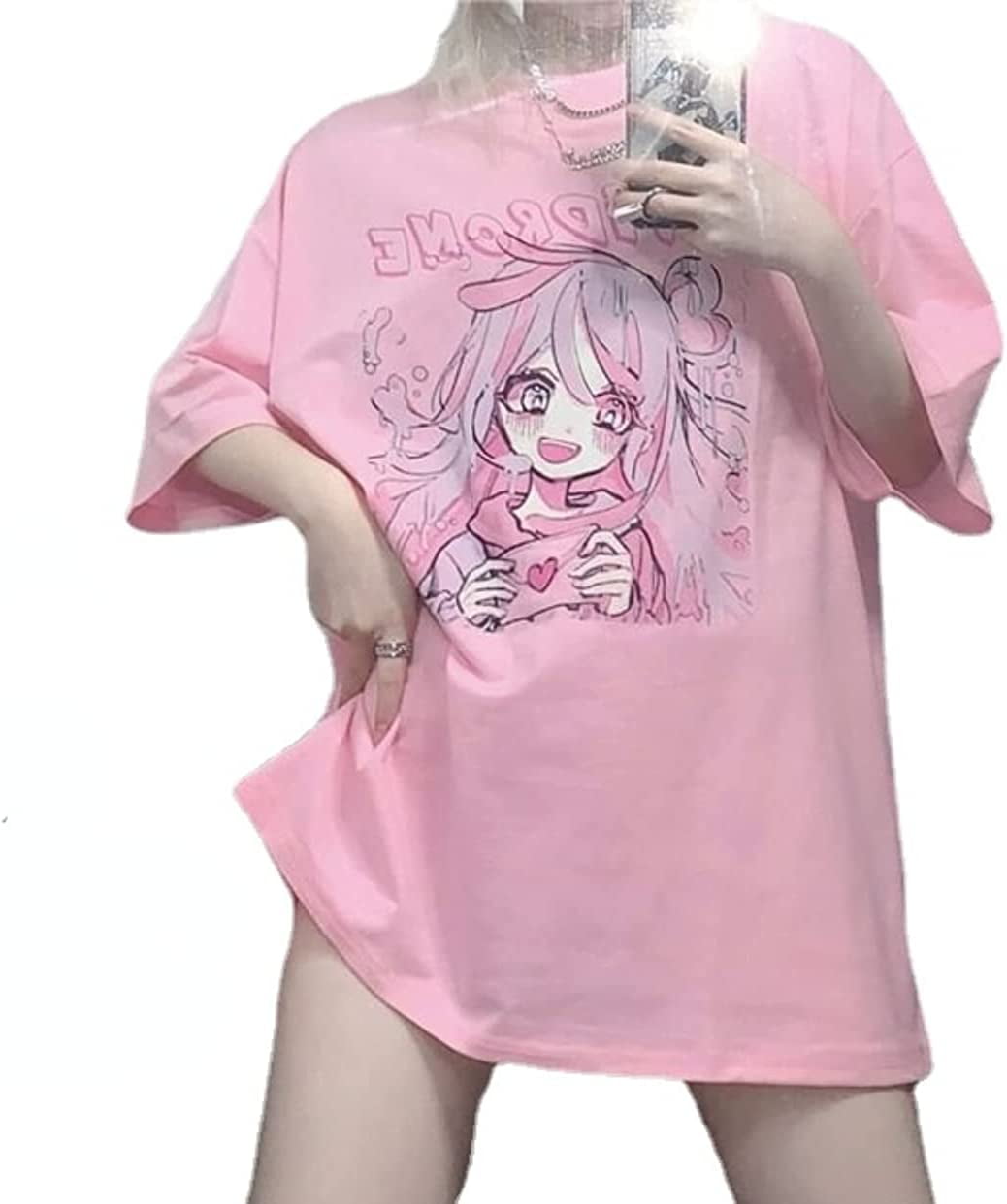 Anime Jumper  Womens Pink Sweater  Anime Clothing  Minx London