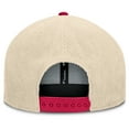 thumbnail image 4 of Men's Fanatics Cream St. Louis City SC Tempo Corduroy Snapback Hat, 4 of 4