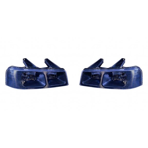 For GMC Savana 2500 Headlight Assembly 2003-2018 Pair Driver and Passenger Side CAPA Certified For GM2502233