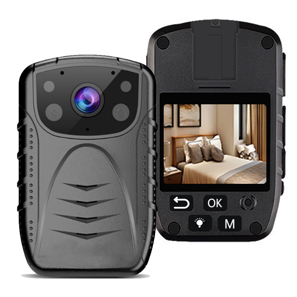 Police Body Camera law enforcement, Wearable 1296p HD Mini Body Camera