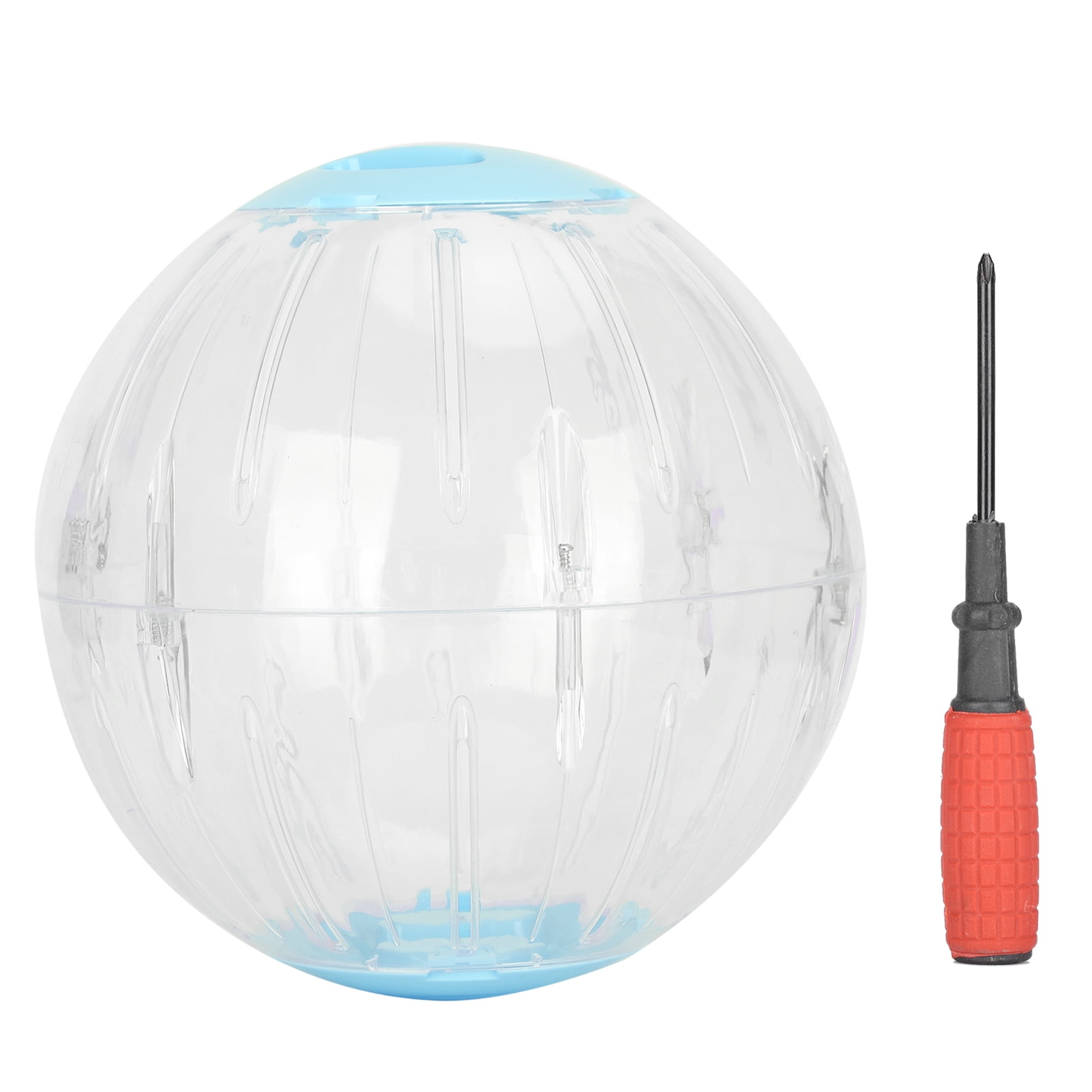 Hamsters Exercise Ball Toy 18.5cm Transparent Pet Jogging Ball Hamster Wheel Running Machine For Pet Squirrel Guinea Pig Hamster Walmart