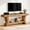 Brown, variant on Fnova 63" Solid Wood TV Stand up to 75", Farmhouse Media Console Table with Storage, Low Entertainment Center for Living Room, Brown