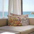 thumbnail image 3 of Lumbar Pillow Covers 20x12 Inch Set of 2, Hello Fall Waterproof Outdoor Pillow Covers, Orange Pumpkins Birds Vintage Thanksgiving Decorative Cushion Pillowcases for Couch, Sofa, Bed, Garden, Patio, 3 of 9