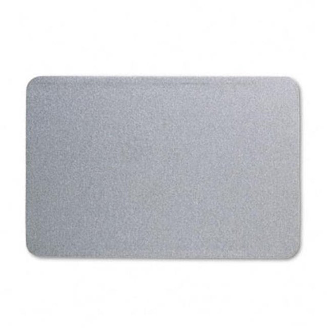 Oval Office Fabric Bulletin Board 36 x 24 Gray