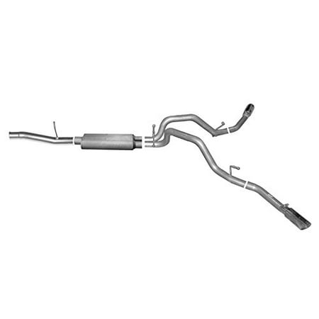 - Gibson Exhaust 5662 GIB5662 14-17 SILVERADO/SIERRA 1500 5.3L CREW CAB STANDARD BED 6.5FT DUAL EXHAUST SYSTEM