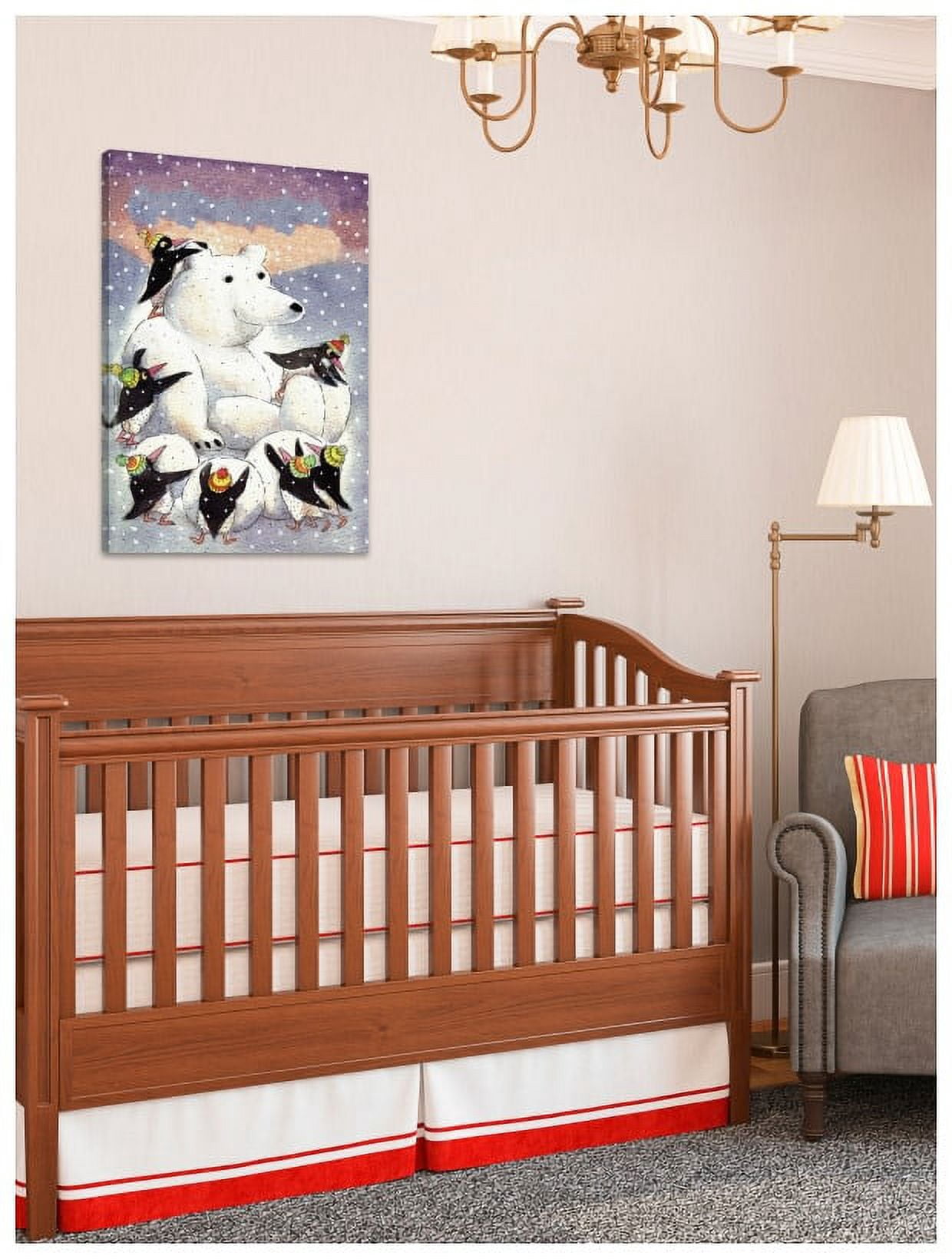 "Polar Friends" Painting Print on Canvas