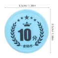 thumbnail image 2 of Bamboohart 100pcs Plastic Poker Game Chips For Kids Behavior Rewards And Math Learning Counting Game Accessories Reusable And Creative Play, 2 of 8