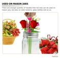 thumbnail image 3 of 6Pcs Mason Jars Hangers Stainless Steel Wire Handles Universal Mason Jars Hanging Handles, 3 of 7