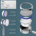 thumbnail image 4 of Douche Luxueuse Redéfinie: Pommeau de Douche Haute Technologie avec Filtration Intégrée, Conçu pour Offrir une Expérience de Douche Inégalée, Combinant Style et Fonctionnalité, 4 of 5