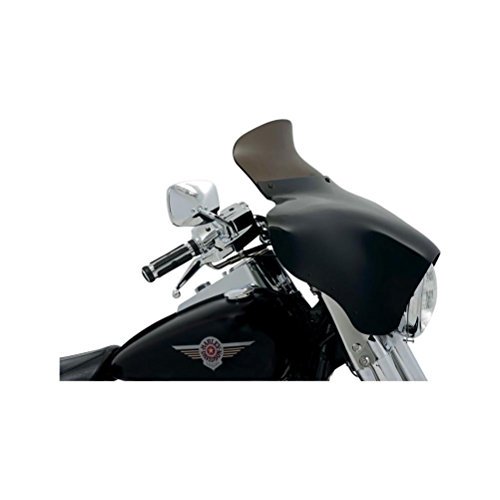 Memphis Shades Batwing Fairing Spoiler 6.5" Windshield - 6.5"/Smoke