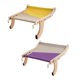 thumbnail image 1 of 2Pcs Cat Window Perch Lounge Mount Hammock Adjustable Seat Yellow and Gray Violet Yuyangstore Percha de ventana de gato, 1 of 8