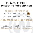 thumbnail image 3 of Limitador de torque Wheeler Fat Stix de 35 lb-pulg de precisión, 3 of 4