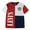 Pompeian Red, variant on Boys' Colorblocked Graphic Tee with Short Sleeves, Sizes 8-20