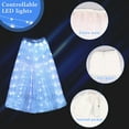 thumbnail image 5 of Ikoopy Light Up Skirt LED Skirt LED Light Up Skirt Women Rechargeable Skirt Dazzling LED Skirt Rave Halloween Christmas Party, 5 of 10