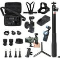 thumbnail image 1 of PellKing 21 in 1 Accessories Kit for OSMO Pocket 3,Including Hard Shell case,Magnetic Mount,Desktop Base Mount,Selfie Stick,Tripod,Chest Mount,Mobile Phone Holder,Screen, 1 of 9