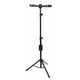 thumbnail image 4 of Soporte doble para guitarra, soporte para trípode, herramientas, soporte para guitarra con sistema de bloqueo automático para practicar vacaciones,, 4 of 9