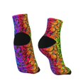 thumbnail image 4 of Bingfone Multicolored Butterflies Design Patterned Men'S Women'S Casual Cotton Socks, 4 of 9