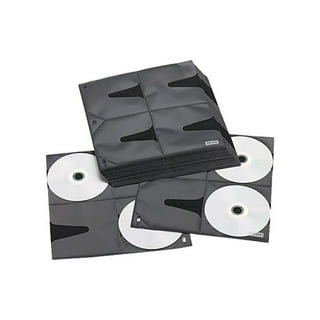 Tarifold DVD Protective Sleeve for DVD Storage with Binder Holes, Closing  Flap, and Space for Cover, 100/Pack (10282) : : Office Products