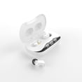 thumbnail image 2 of TWS 210S Auriculares compatibles con Bluetooth V5.1 IPX5 Auriculares deportivos impermeables a prueba de sudor Recargable con micrófono Blanco 1 par Inevent EL005416-02B, 2 of 7