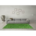 thumbnail image 3 of Ahgly Company Indoor Rectangle Abstract Green Modern Area Rugs, 2' x 3', 3 of 4