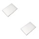 thumbnail image 2 of Moyic 1 tarjetero de Metal para hombre y mujer, caja de almacenamiento de tarjetas de acero inoxidable delgada, tarjetero de negocios para Superficie de acero inoxidable cepillado 2Conjunto, 2 of 6