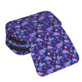 thumbnail image 4 of Disketp Skull daisy purple Estuche de Lápices de Doble Capa con Tapa Abatible y Cremallera, Organizador Escolar para Adolescentes y Adultos, 4 of 7