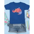 thumbnail image 3 of Watercolor Animal T-Shirt Juniors -Image by Shutterstock,  Small, 3 of 4
