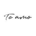 thumbnail image 3 of Villa, Milli 15x15 Black Modern Framed Museum Art Print Titled - Te Amo, 3 of 5