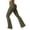 30# Army Green, variant on Flare Leggings with Pockets for Women Scrunch Workout Leggings Butt Lifting Gym Yoga Pants,Navy 2XL