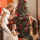 thumbnail image 5 of Christmas Decorations 6 Piece Flocked Christmas Balls Christmas Decoration SetMultiple Styles Of Christmas Tree Decorations Can Also Be Used For Other Party, 5 of 6