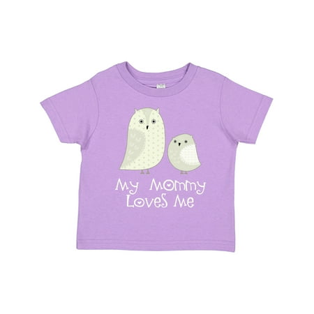 

Inktastic My Mommy Loves Me Owl Gift Toddler Boy or Toddler Girl T-Shirt