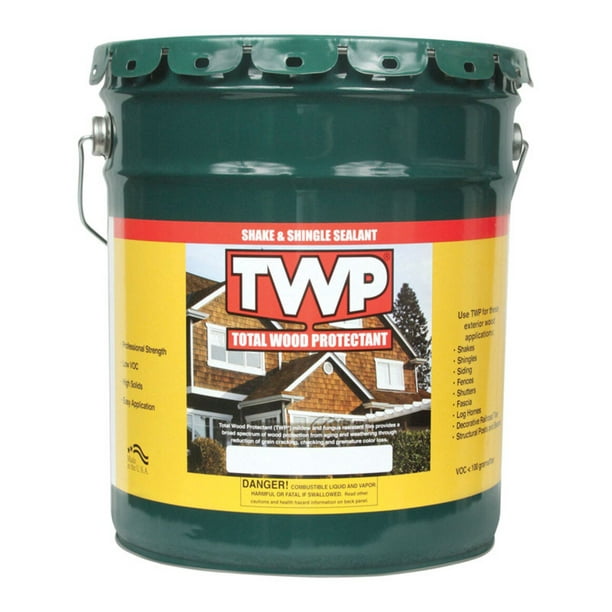 TWP 207 Butternut Brown Shake & Shingle Sealant 5gal