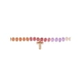 thumbnail image 2 of Time and Tru Goldtone Multicolored Bead Initial "T" Necklace, 2 of 6